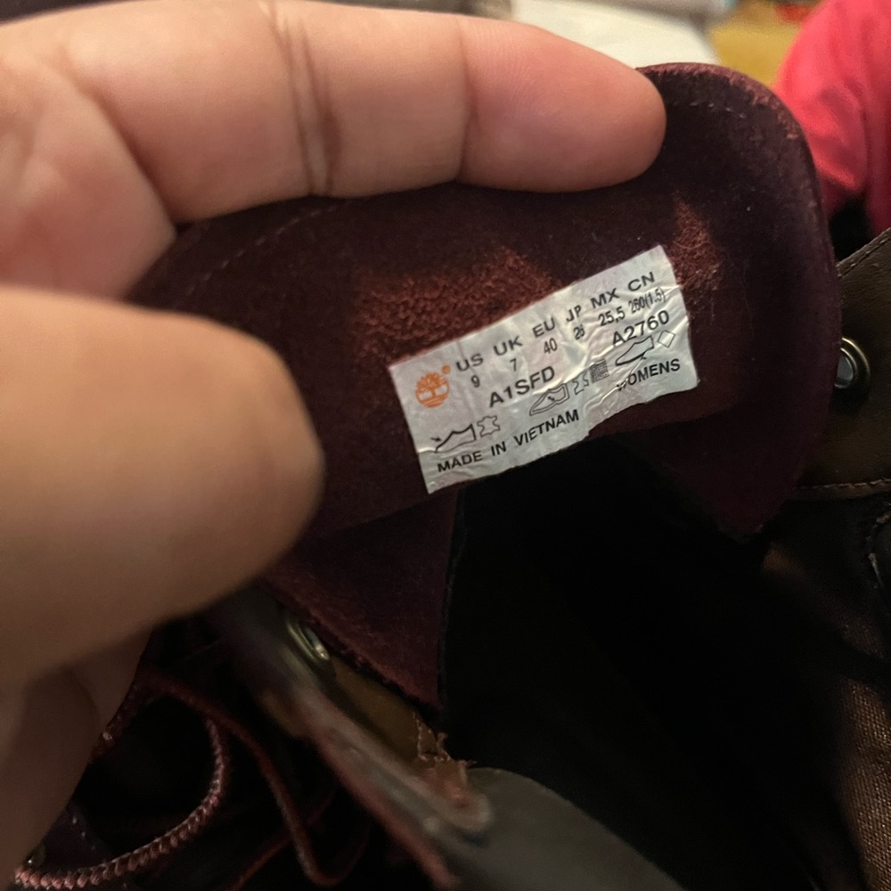 Leather Timberland Boots(pre-owned)